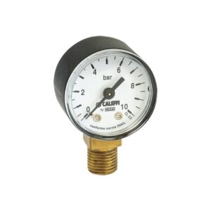 F0002665 Manometro radiale Ø40mm 1/4" 0–10 bar CALEFFI - immagine 1