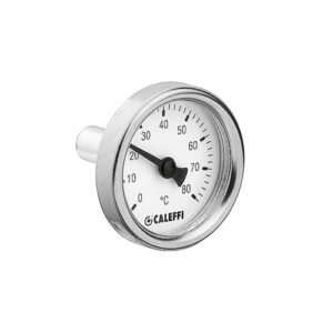 R19101 Termometro 0-80° Ø50 stelo 9mm CALEFFI - immagine 1