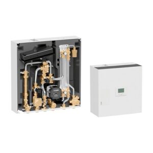 SATK22407 Satellite di utenza pensile elettronico per impianti ad alta temperatura con pompa di sostegno 56P CALEFFI