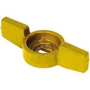 P31FG Maniglia a farfalla gialla per valvole a sfera P31FGY001 1/4" GIACOMINI - immagine 1