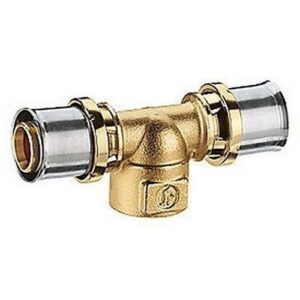 RM154 Raccordo a T filettato femmina RM154Y049 3/4" x (26 x 3)  GIACOMINI