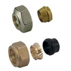 R178E Adattatore eurocono per tubo di rame R178EX113 3/4"E x 14 GIACOMINI