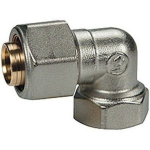 R563AM Raccordo curvo 90° filettato femmina R563MX057 1/2" x (20 x 2)  GIACOMINI - immagine 1