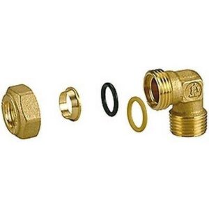 R562 Raccordo curvo 90° filettato maschio R562Y121 3/4" x 18 GIACOMINI - immagine 1