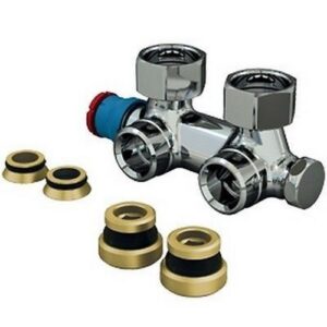 T386T Valvola termostatizzabile bitubo T386TX013 3/4" x 3/4"E GIACOMINI