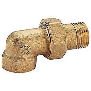 R19 Raccordo curvo 90° in tre pezzi R19Y005 1" GIACOMINI - immagine 1
