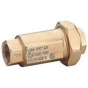 R623 Sconnettore a doppio ritegno per impianti sanitari R623Y005 1" GIACOMINI