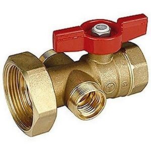 R287 Valvola a sfera in ottone R287Y005 1" x 1 1/2" GIACOMINI - immagine 1