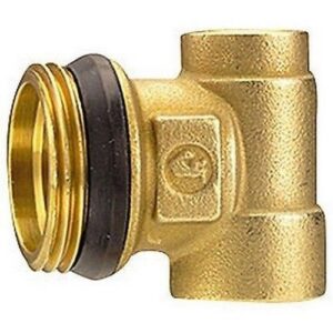 R591D Terminale collettori doppio attacco R591DY005 1"Mx1/2"Fx3/8"F GIACOMINI