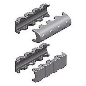 R553W-2 Gusci di coibentazione R553WY005 per R553F 1 1/4" GIACOMINI