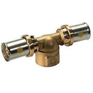 RM154-G Raccordo a T filettato F Multigas RM154Y249 3/4" x (26 x 3) GIACOMINI