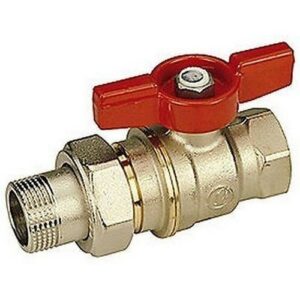 R919 Valvola con attacchi F-M con bocchettone R919X007 1"F x 1"M GIACOMINI