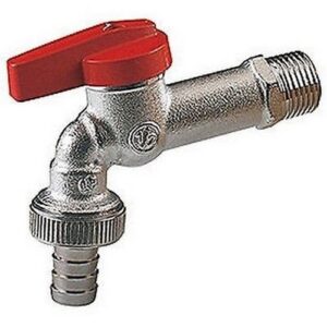 R619 Rubinetto di erogazione con portagomma R619IX103 1/2" GIACOMINI - immagine 1