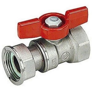 R251P Valvola attacchi F-F R251PX004 3/4"F x calotta 3/4"F GIACOMINI - immagine 1