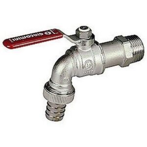R621 Rubinetto di erogazione con portagomma R621X014 3/4" - 1" GIACOMINI - immagine 1