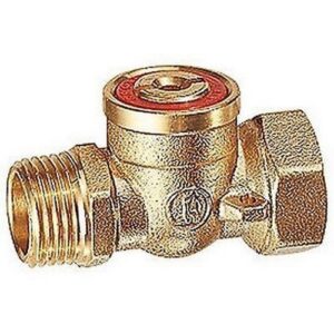 R612 Rubinetto con taglio a cacciavite attacchi M R612Y003 1/2" x 16 GIACOMINI - immagine 1