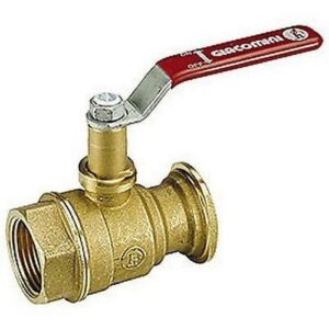 R285LValvola a sfera non cromata R285LY003 1 1/4" x 2"F GIACOMINI - immagine 1