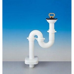 4111.046 Sifone 4111 S Tubo Pp Ø40 Bianco Lira - immagine 1