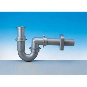 5133.035 Sifone 5133 P 1½" Tubo Pp Ø50 Metallizzato Lira - immagine 1