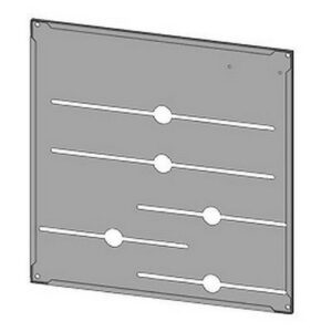 GE551-1 Telaio metallico elettrozincato GE551Y154 500 x 500 x 10 mm GIACOMINI - immagine 1