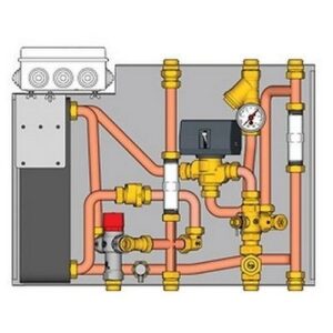 GE556 Satellite di utenza standard GE556Y301 3/4" valvola di priorità GIACOMINI - immagine 1