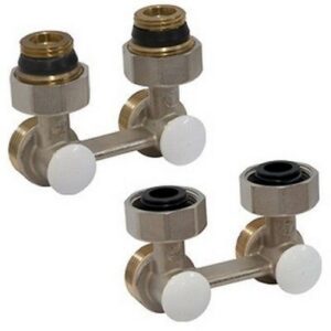 R388L Valvola per piastre convettrici R388LX011 1/2"M x 18 GIACOMINI - immagine 1