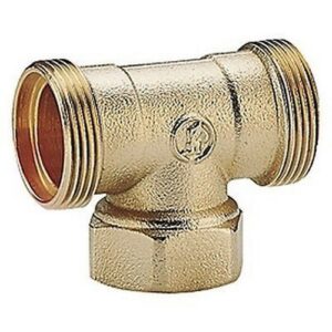 R569R Raccordo a T attacchi adattatore femmina R569RY015 16x1/2"x16 GIACOMINI - immagine 1
