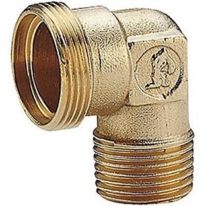 R562R Raccordo curvo con attacchi adattatori R562RX016 1/2" x 18 GIACOMINI - immagine 1