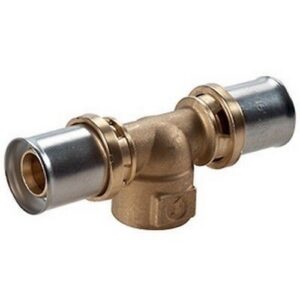 RM154 Raccordo a T filettato F RM154Y057 (50 x 4) x 3/4?F x (50 x 4) GIACOMINI
