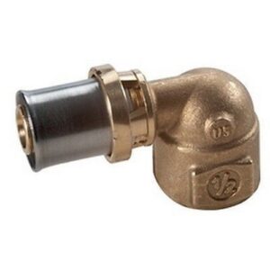 RM129 Raccordo curvo 90° filettato femmina RM129Y023 1/2"F x (16x2) GIACOMINI - immagine 1