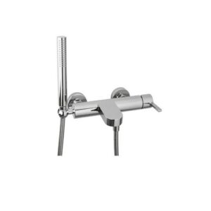 2M0P8451 MONOCOMANDO VASCA EST.DEVIATORE AUT.supp. integrato.CROMATO 2 FRISONE - immagine 1