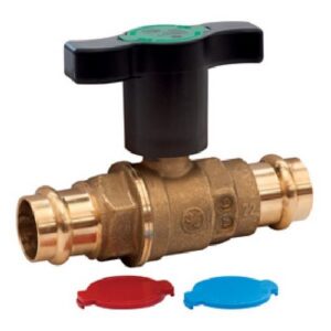 R851VT Valvola a sfera con attacchi a pressare R851VY106 Ø 35 GIACOMINI - immagine 1