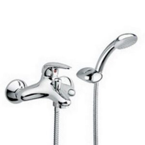 DU024CR Rubinetto miscelatore vasca con set doccia cromato DUEMILA PAFFONI - immagine 1