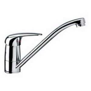 DU182TCR Rubinetto miscelatore lavello monoforo canna orientabile tubo DUEMILA PAFFONI - immagine 1