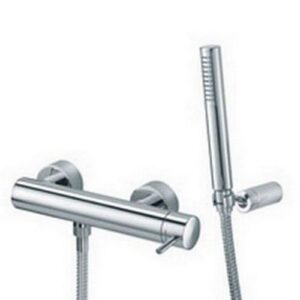 LIG168DCR Rubinetto miscelatore doccia 1/2' con set doccia gancio regolabile LIGHT PAFFONI - immagine 1