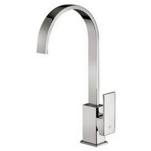 EL880CR Rubinetto miscelatore lavello monoforo con canna piatta orientabile ELLE PAFFONI - immagine 1