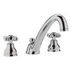 IRV055CR Batteria lavabo bocca bassa scarico automatico 1"1/4" IRIS PAFFONI - immagine 1