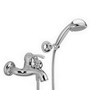 FA024CR Rubinetto miscelatore vasca esterno con set doccia, doccia Royal FLAVIA PAFFONI - immagine 1