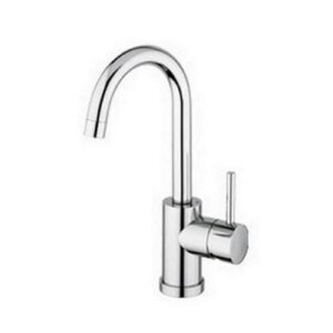 BI077CR Rubinetto miscelatore lavabo laterale canna orientabile cromato BIRILLO PAFFONI