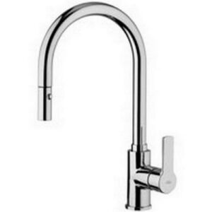 RED285CR Rubinetto miscelatore lavello monoforo con doccetta estraibile RED PAFFONI - immagine 1