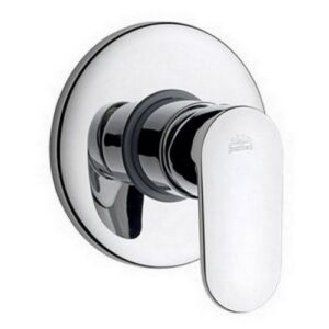CA010CR Rubinetto miscelatore incasso doccia con piastra e attacchi 1/2'G CANDY PAFFONI - immagine 1