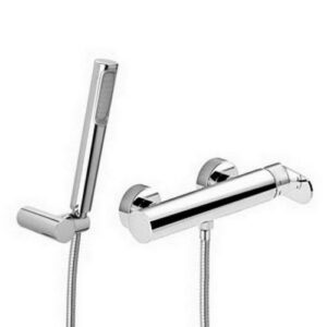CA168DCR Rubinetto miscelatore doccia con supporto a muro snodato in ABS CANDY PAFFONI - immagine 1