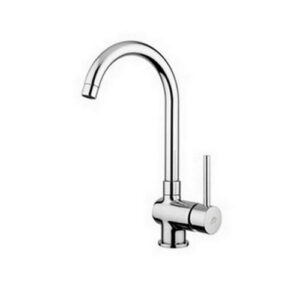 SK180CR Rubinetto miscelatore lavello monoforo canna tubo orientabile STICK PAFFONI - immagine 1