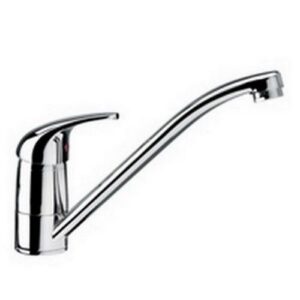 ND182TCR Rubinetto miscelatore lavello monoforo canna orientabile tubo NETTUNO DUE PAFFONI - immagine 1