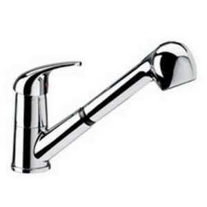 ND183CR Rubinetto miscelatore lavello monoforo orientabile NETTUNO DUE PAFFONI - immagine 1
