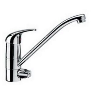 ND184CR Rubinetto miscelatore lavello monoforo canna orientabile NETTUNO DUE PAFFONI - immagine 1