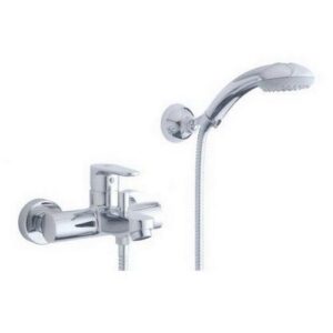 GR023CR Rubinetto miscelatore vasca doccia con set doccia GREEN PAFFONI - immagine 1