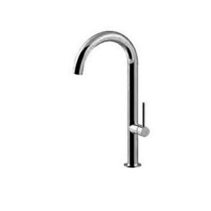 CH180CR Rubinetto miscelatore lavello monoforo alto cromato CHEF PAFFONI