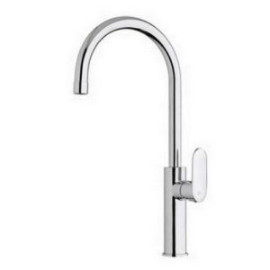 CA180CR Rubinetto miscelatore lavello monoforo alto con canna orientabile CANDY PAFFONI