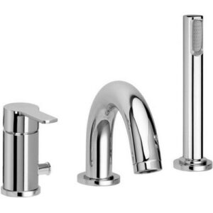 RED040LCR Rubinetto miscelatore bordo vasca con deviatore RED PAFFONI - immagine 1